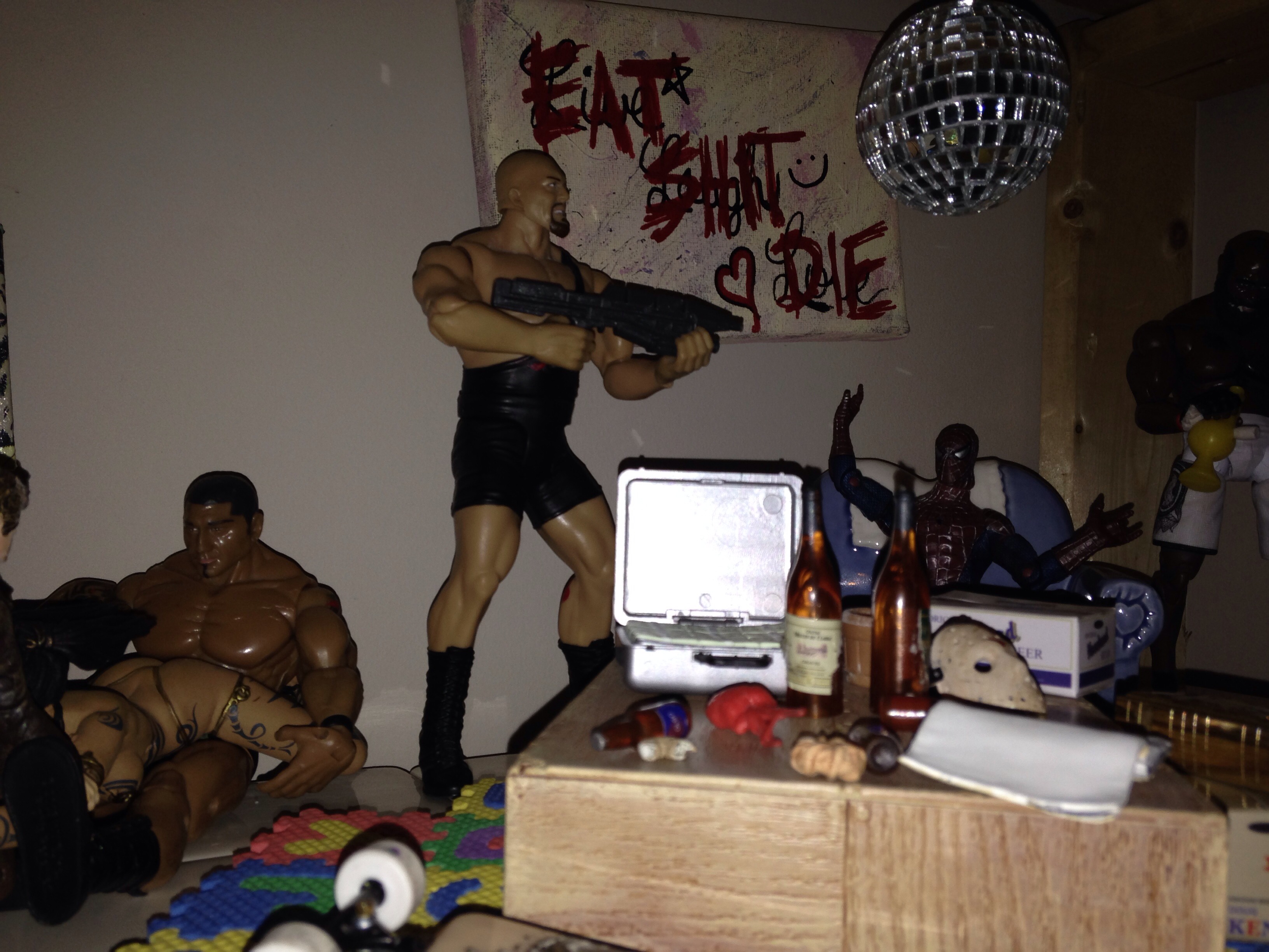 Action Figure Party Scene 10 Steps Instructables