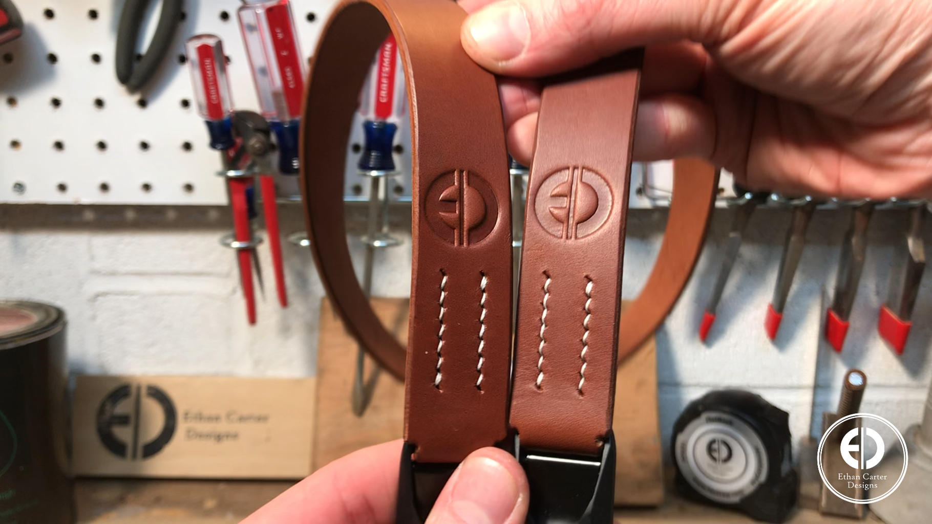 How to Make a Leather Camera Strap W/ Useful Accessories! : 10 Steps