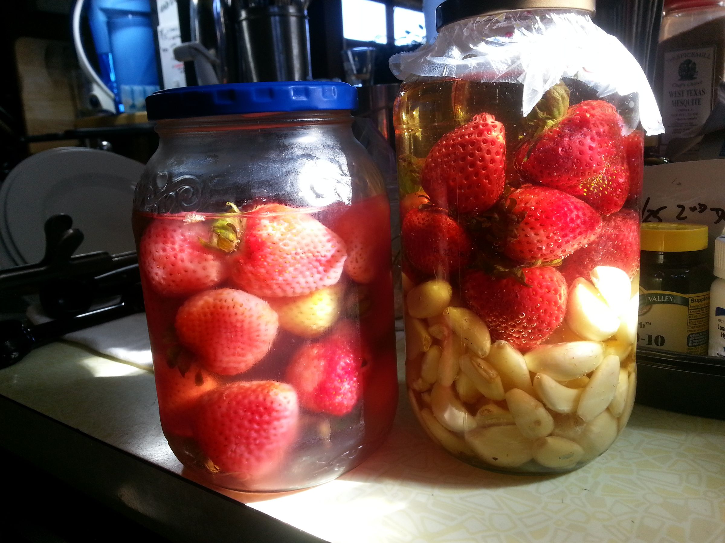 Observations Concerning Strawberry Storage Methods