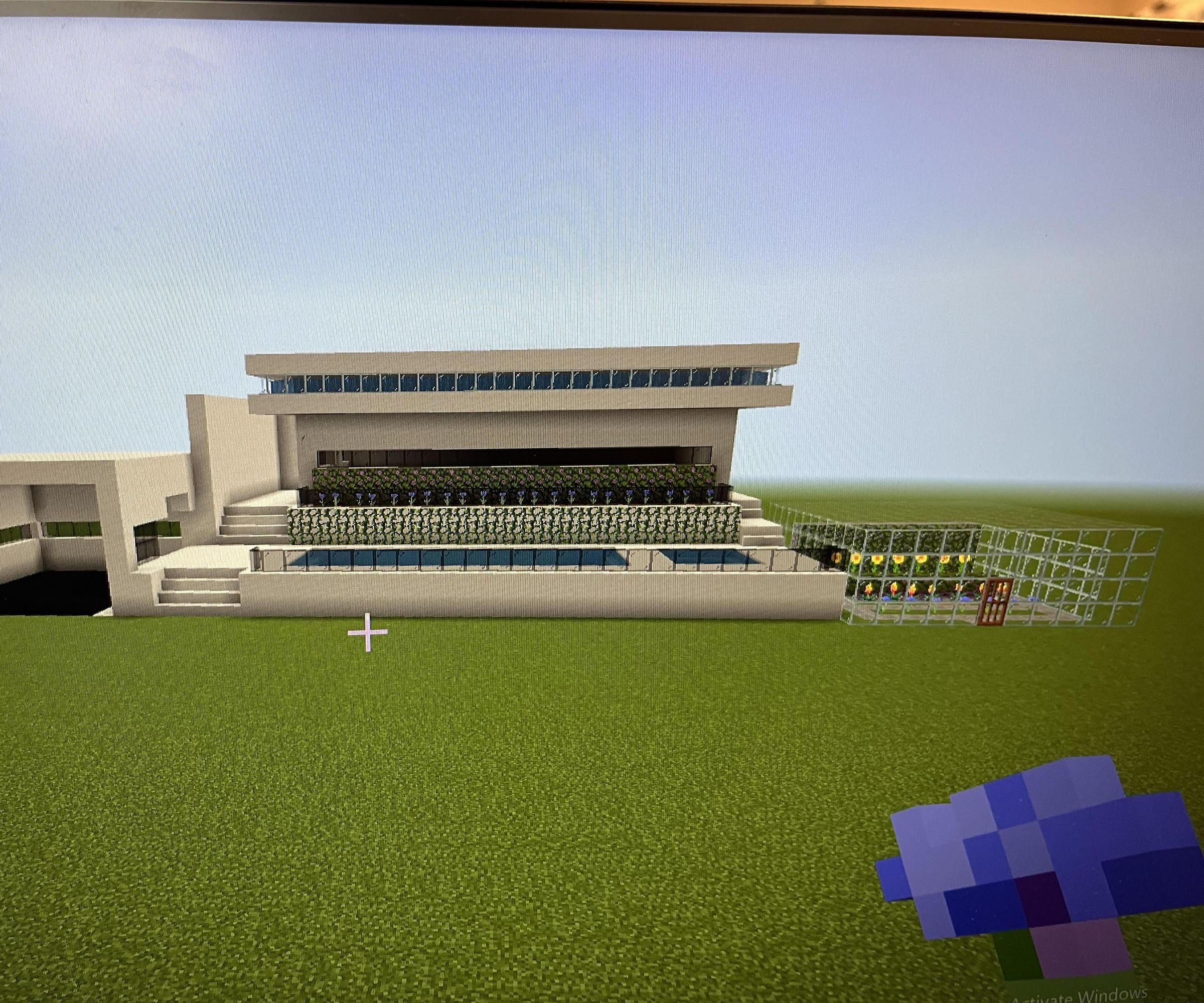 Modern House in Minecraft