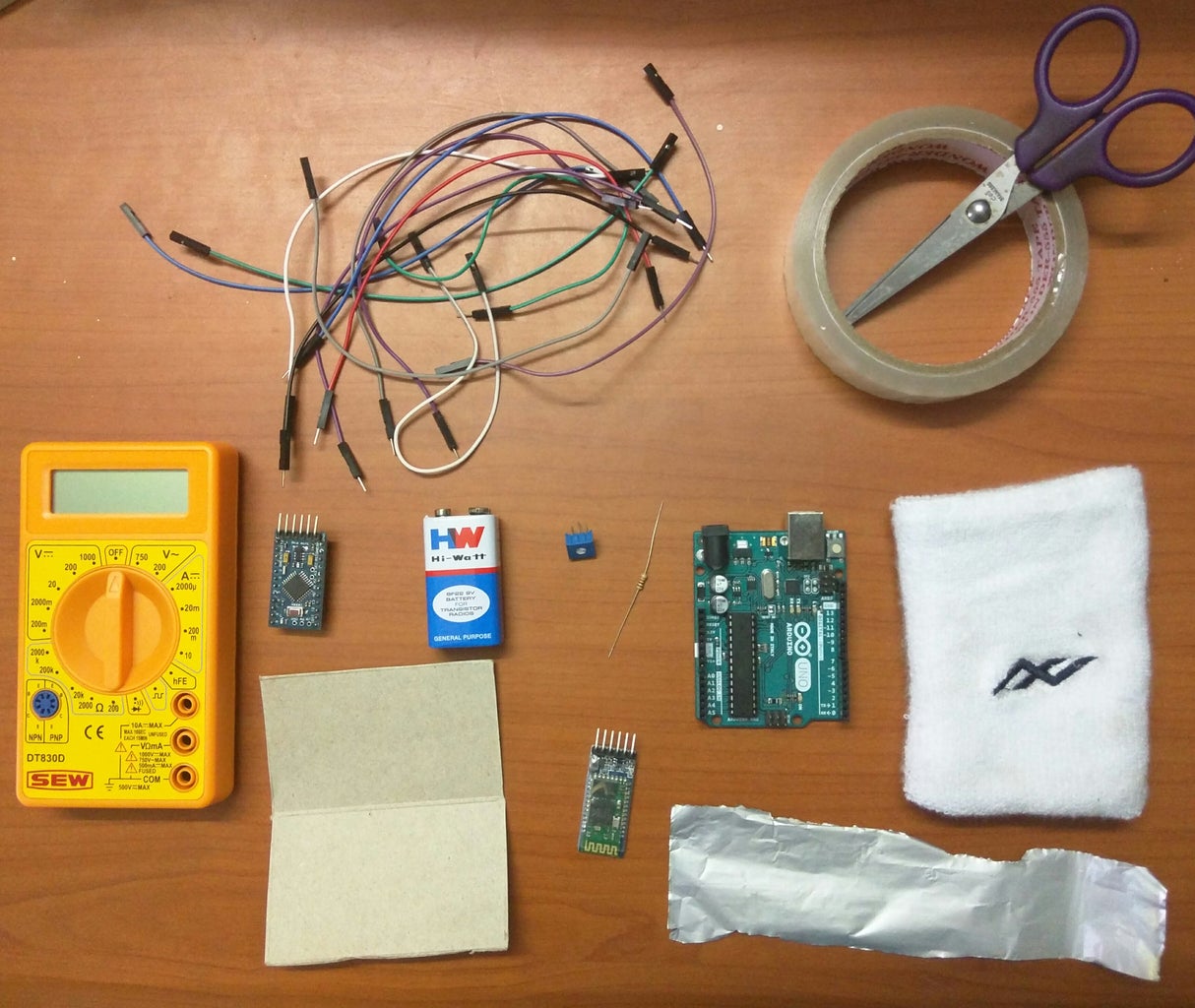 Arduino Pedometer(without Accelerometer) : 7 Steps (with Pictures ...