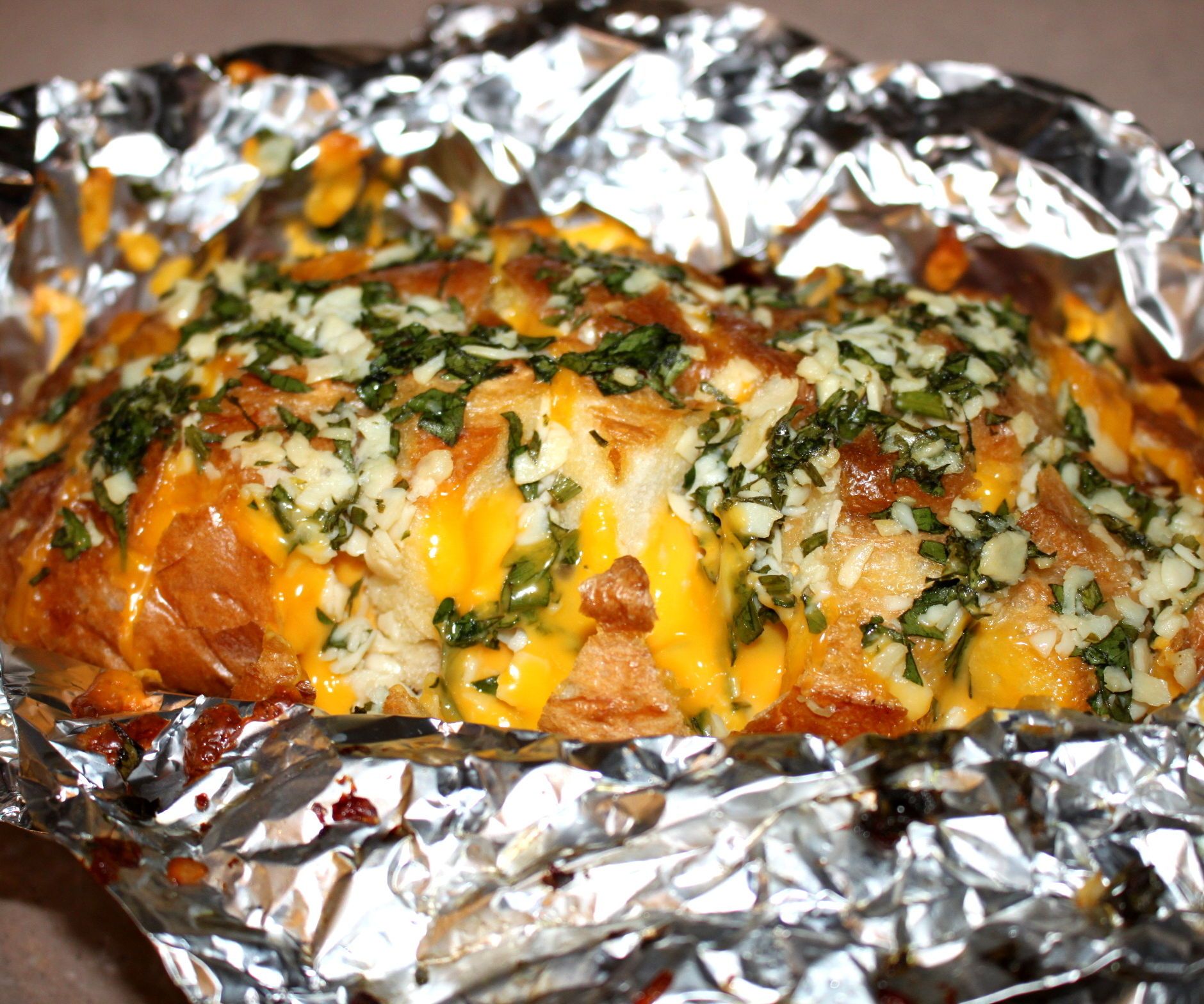 Cheese, Garlic and Herb Bread