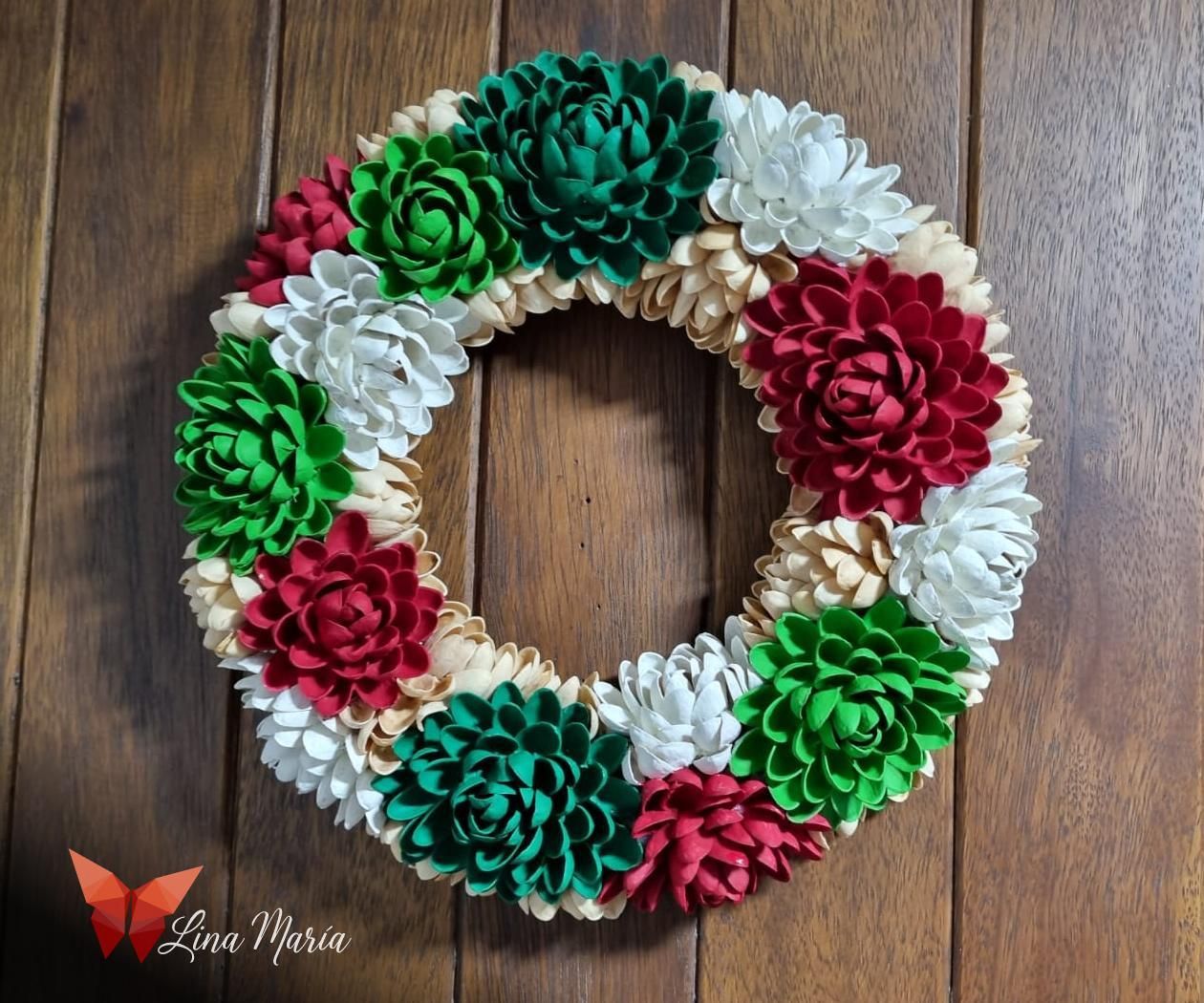 Don't Throw Away Your Pistachio Shells! Christmas Is Coming 🎄🎁🌟 DIY CHRISTMAS WREATH