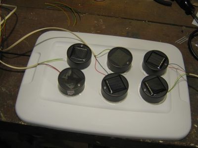 Mount the Solar Panels and Batteries