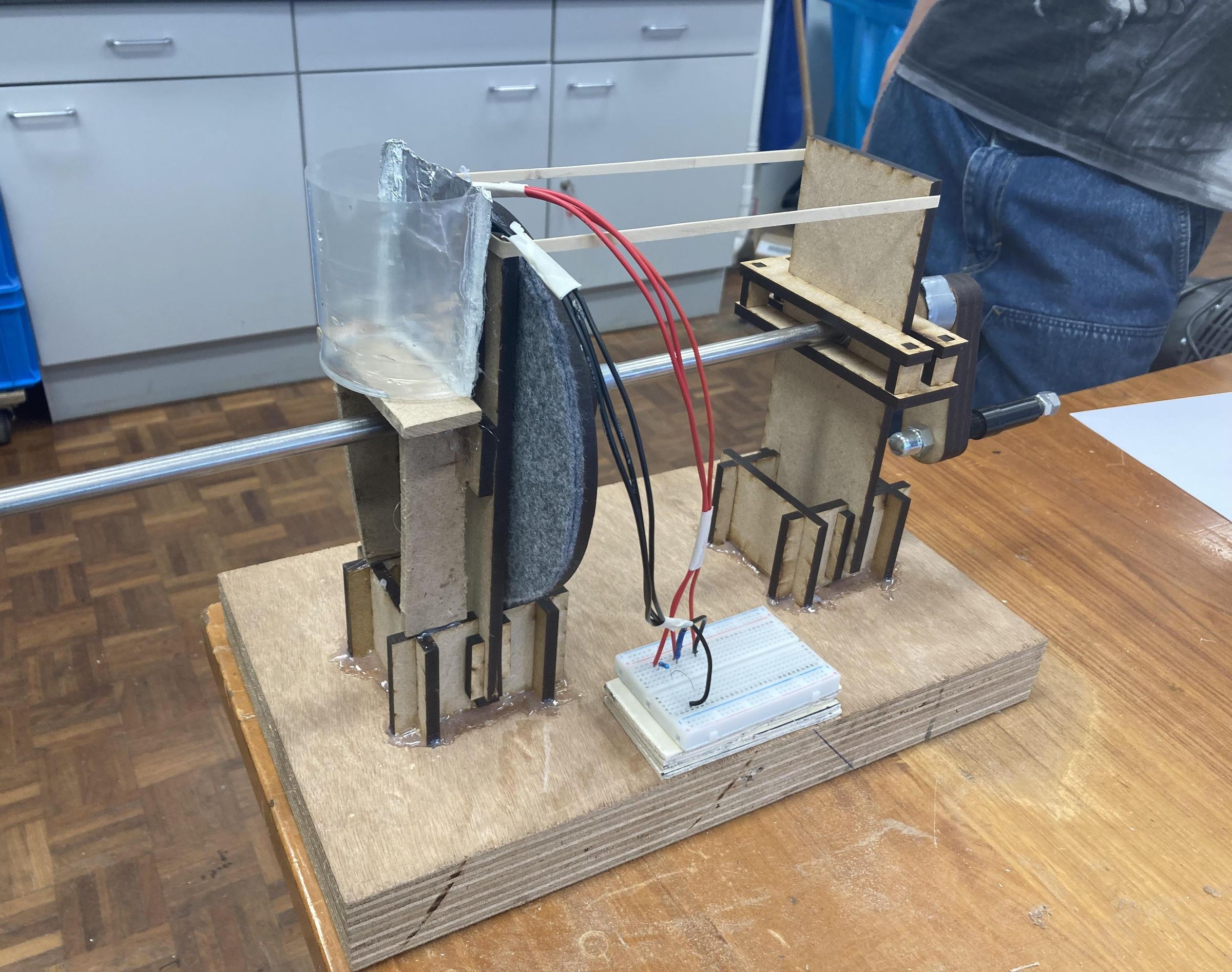 Demonstrating the Seebeck Effect Using Friction and Tap Water