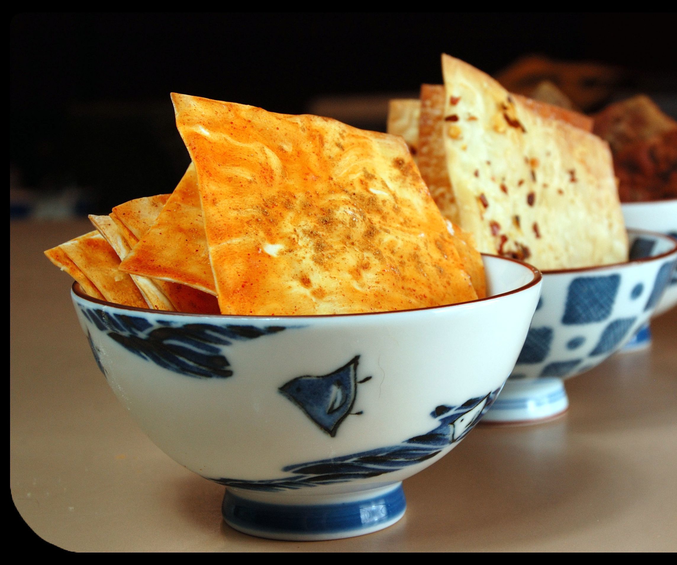 Egg Roll Snack Chips