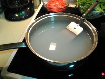 Getting Wrapper Water Ready