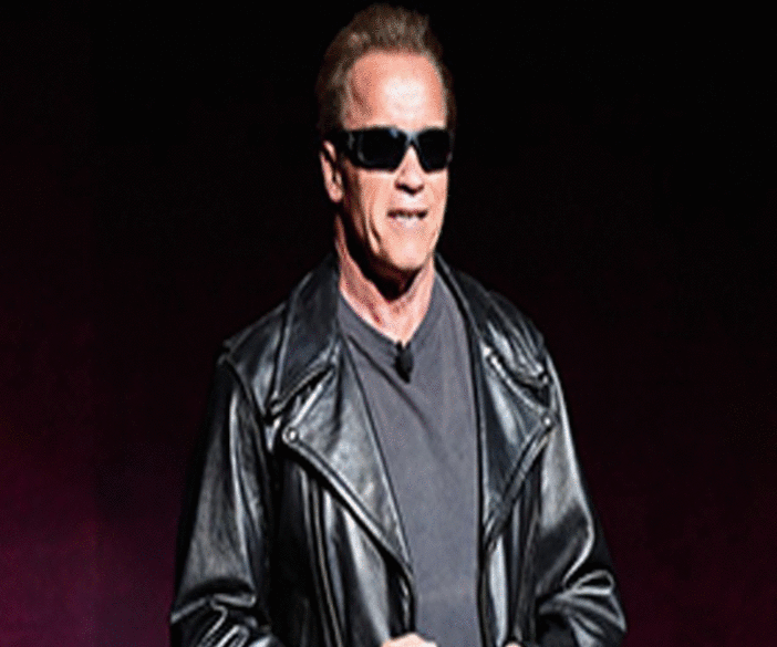 Arnold Schwarzenegger CinemaCon Biker Jacket