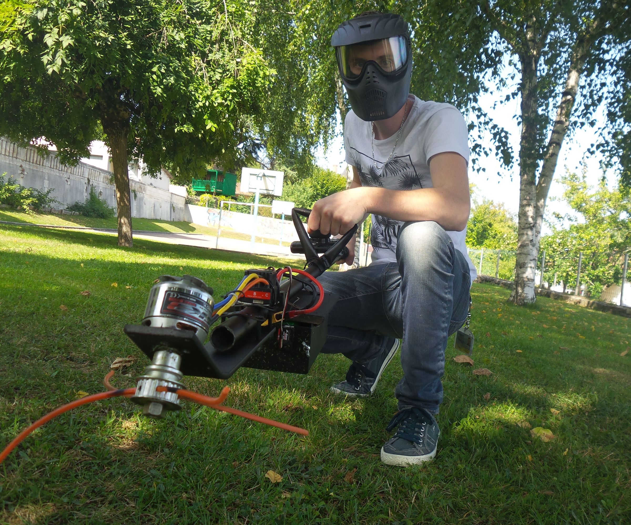 Electric Brush Cutter 