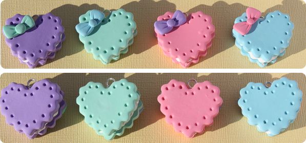 Lolita Cookie Sandwich Charm Tutorial
