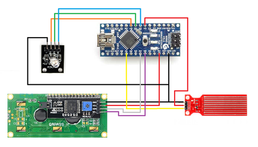 Build Your Own Plant Humidity Sensor : 7 Steps (with Pictures ... Circuit Diagram