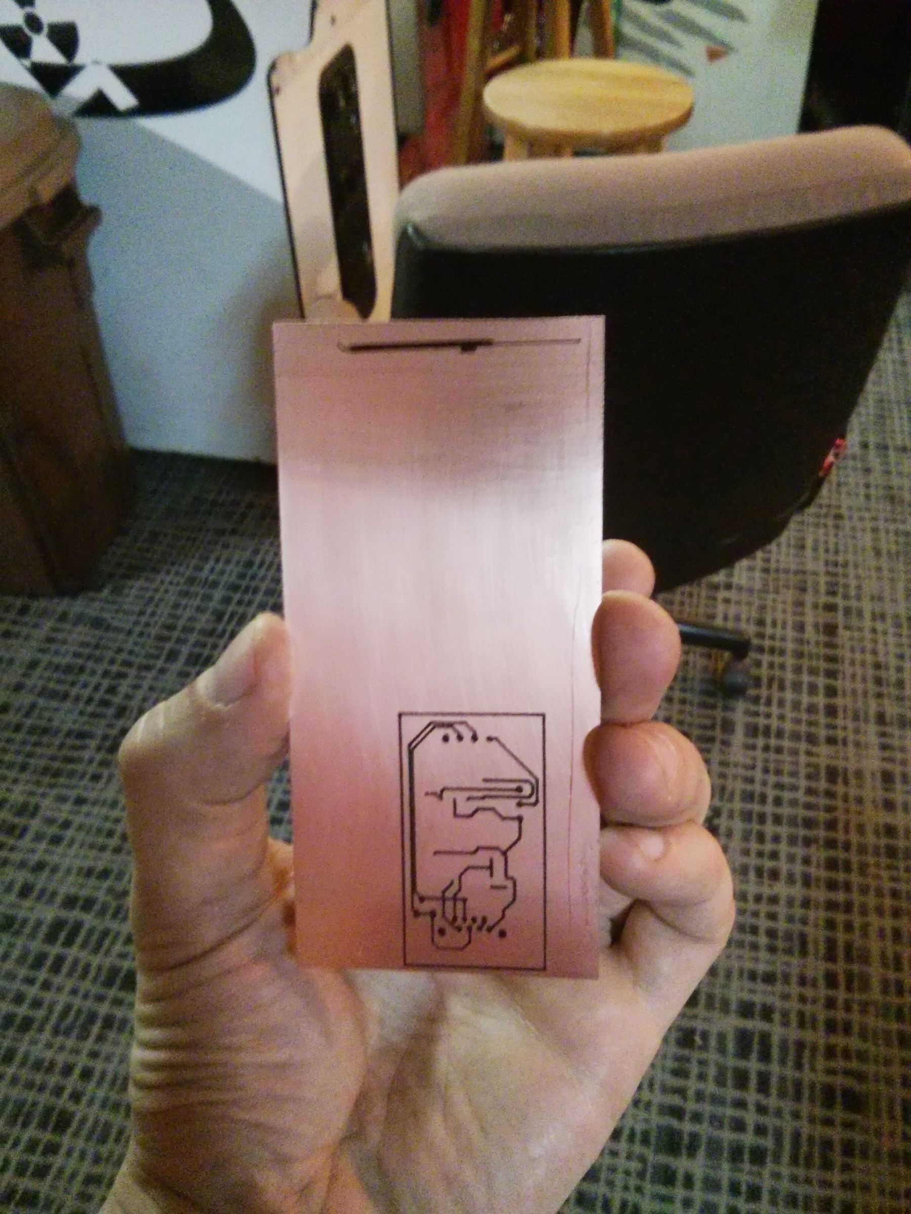 DIY PCB Toner Deposition Method