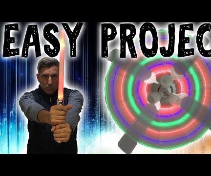 5 Minute LED Persistence of Vision (POV) Project...