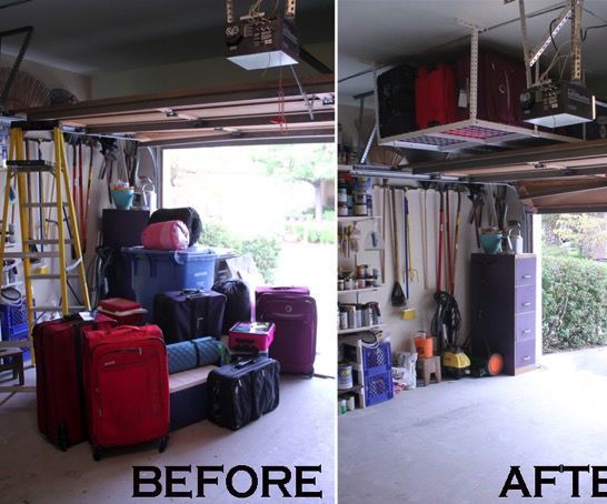 How to Enhance the Garage Space by Installing Fleximounts Overhead Garage Racks