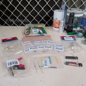Making the Kits for the Postbox Version of the Oatbox Crystal Radio...
