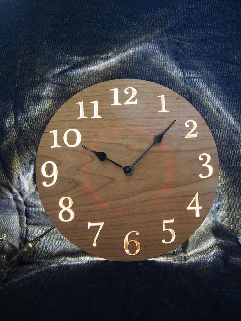LED Light Wall Clock : 12 Steps (with Pictures) - Instructables