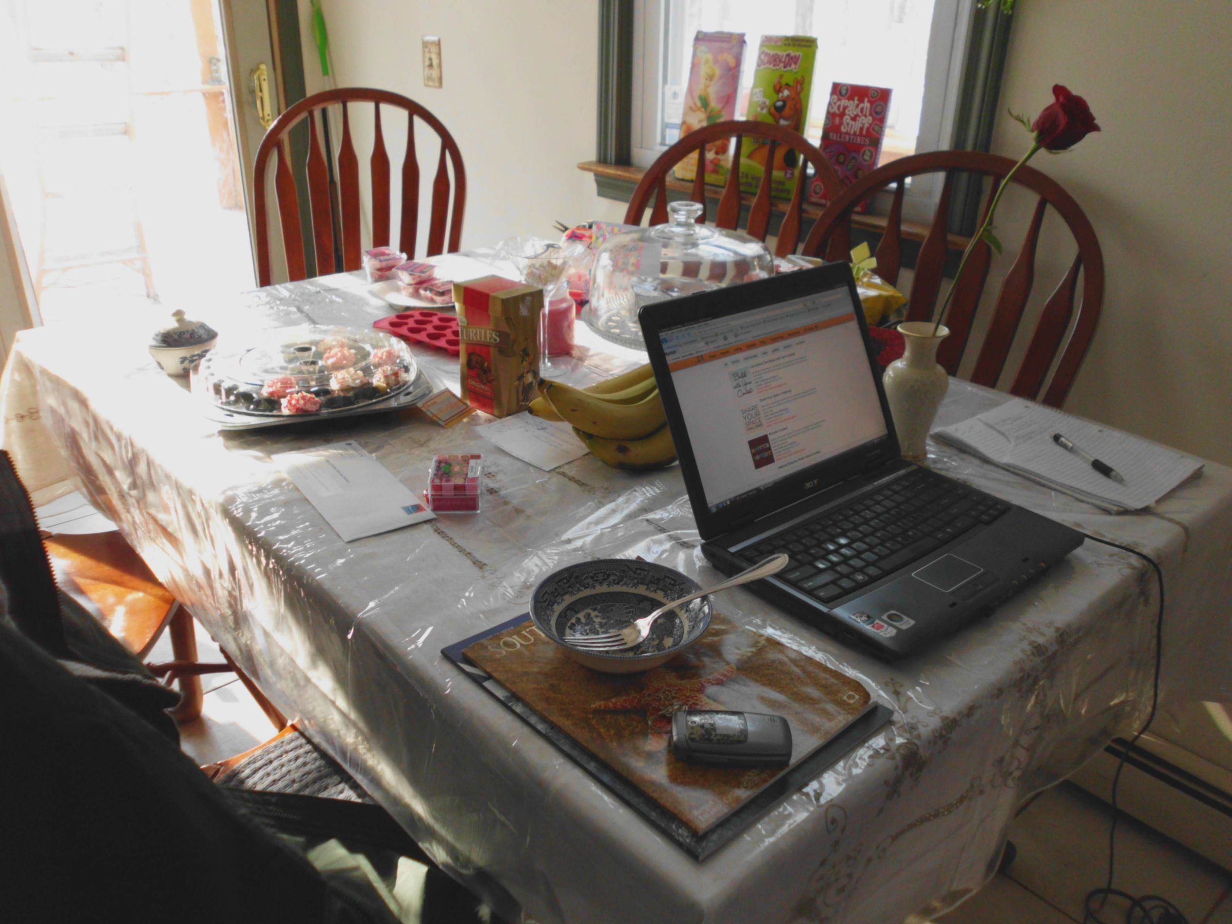 Kitchen by Day, Workshop by Afternoon