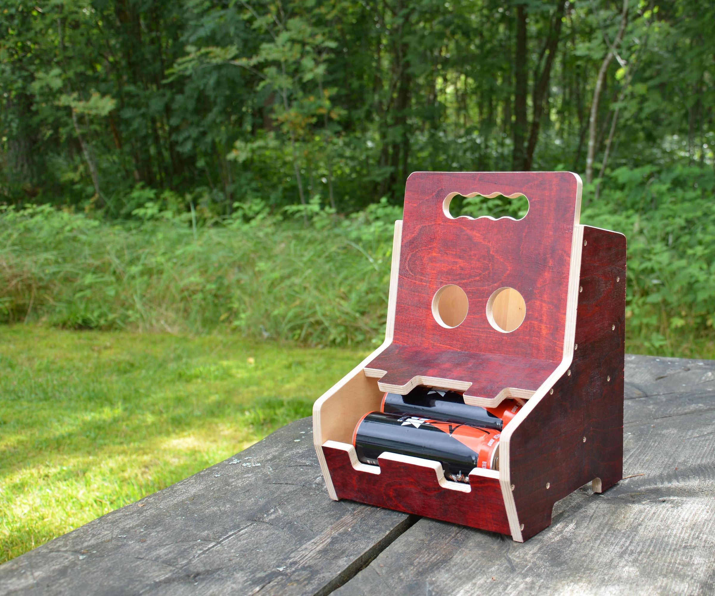 Frankenbeer Monster | Lets Make a Beer Tote/caddy/carrier for Beer Cans