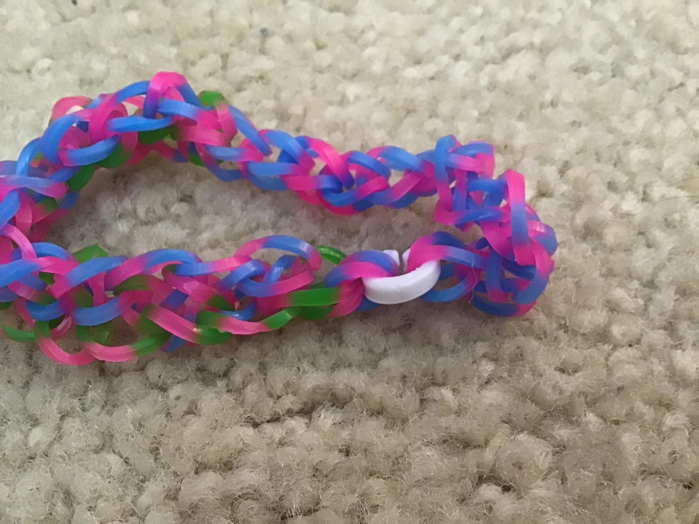 Rainbow Loom Taffy Braid Bracelet 14 Steps Instructables