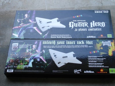 Cardboard Hood From Guitar Hero Box
