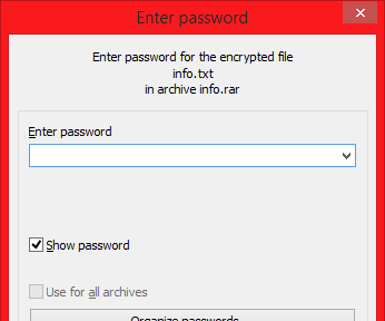 WinRAR Password Cracker - Crack WinRAR Passwords