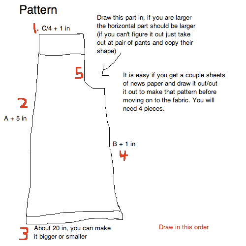 Raver Pants Pattern