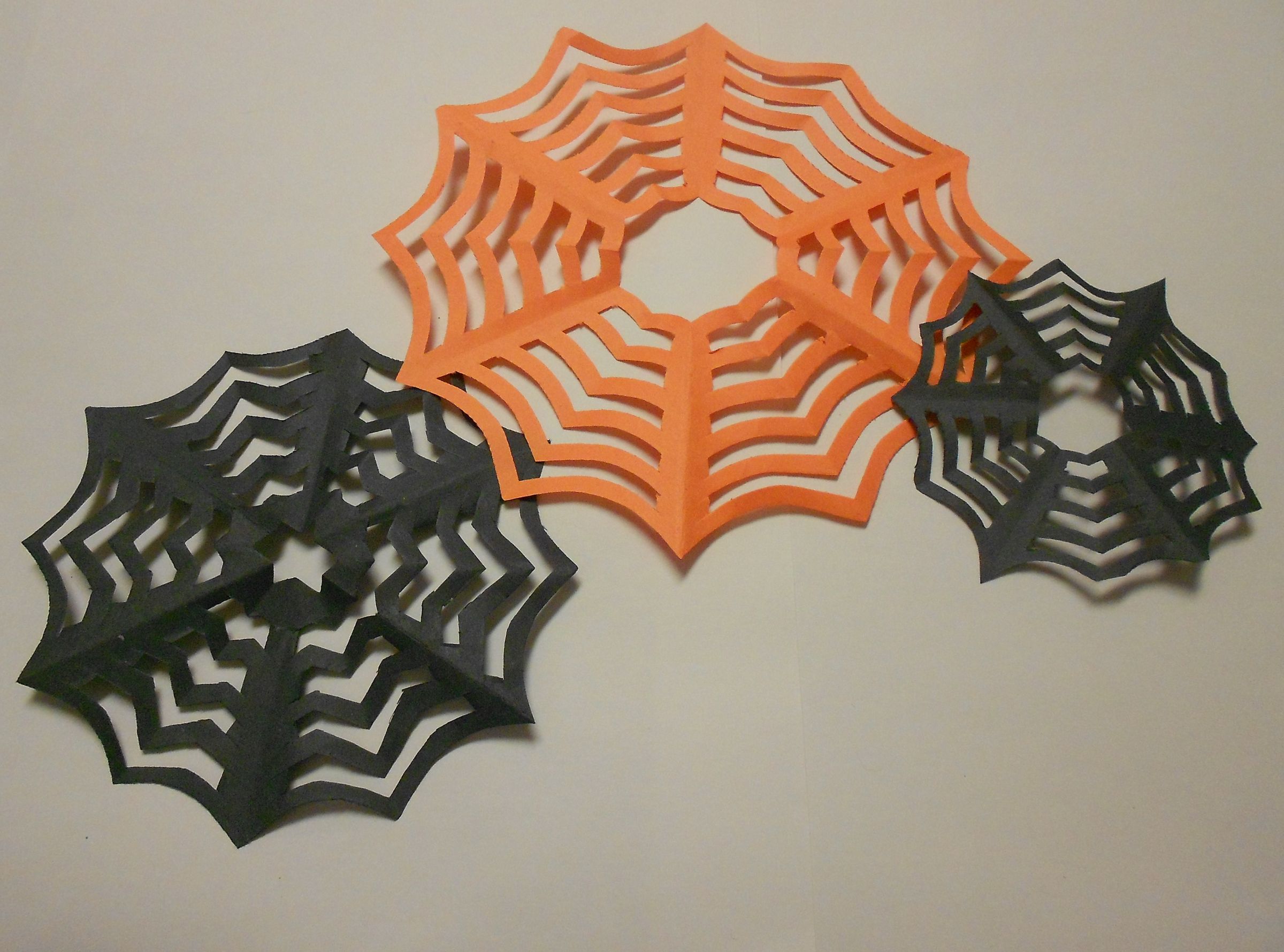 Paper Spiderwebs