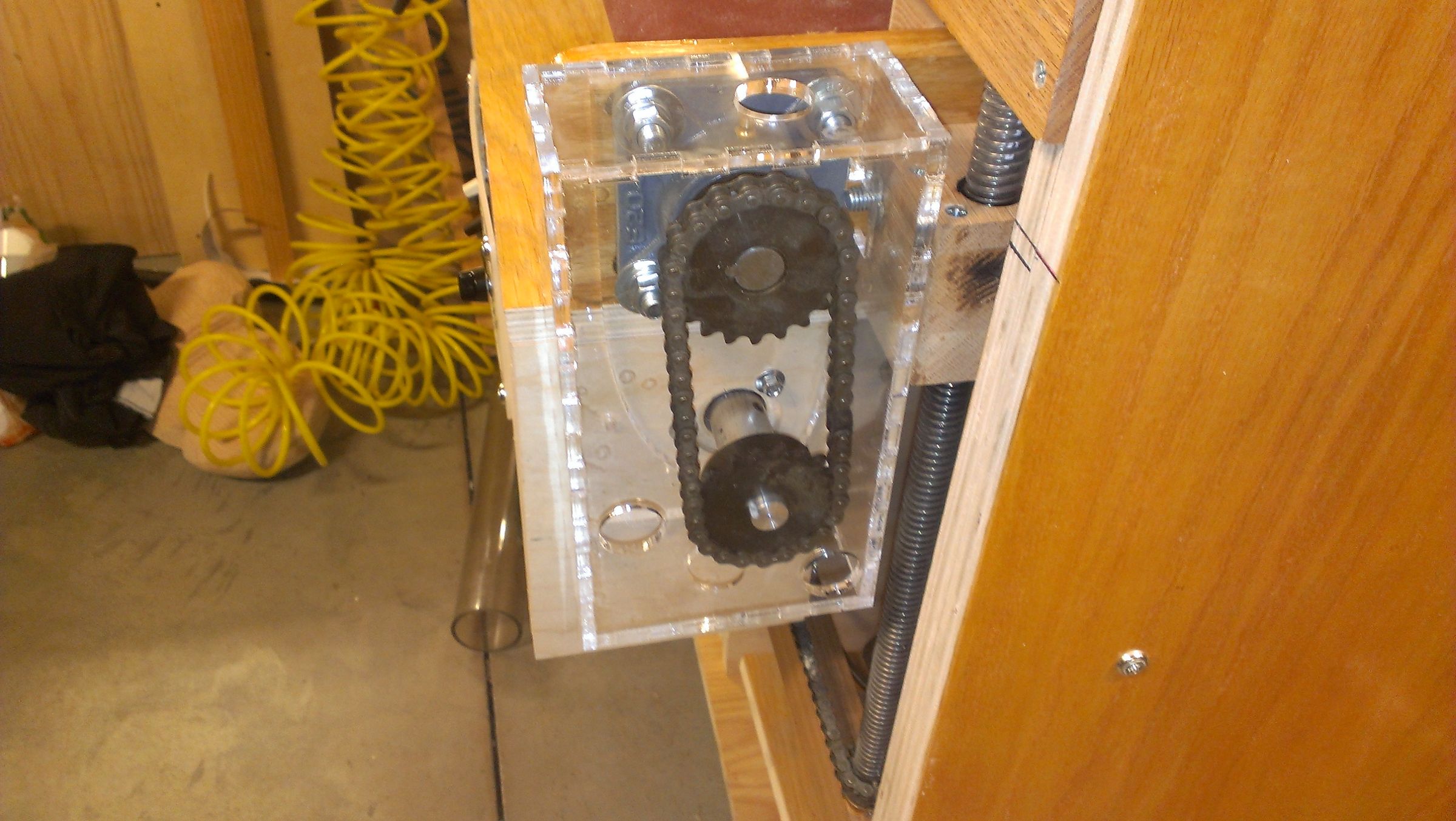 See Through Gear Chain Guard
