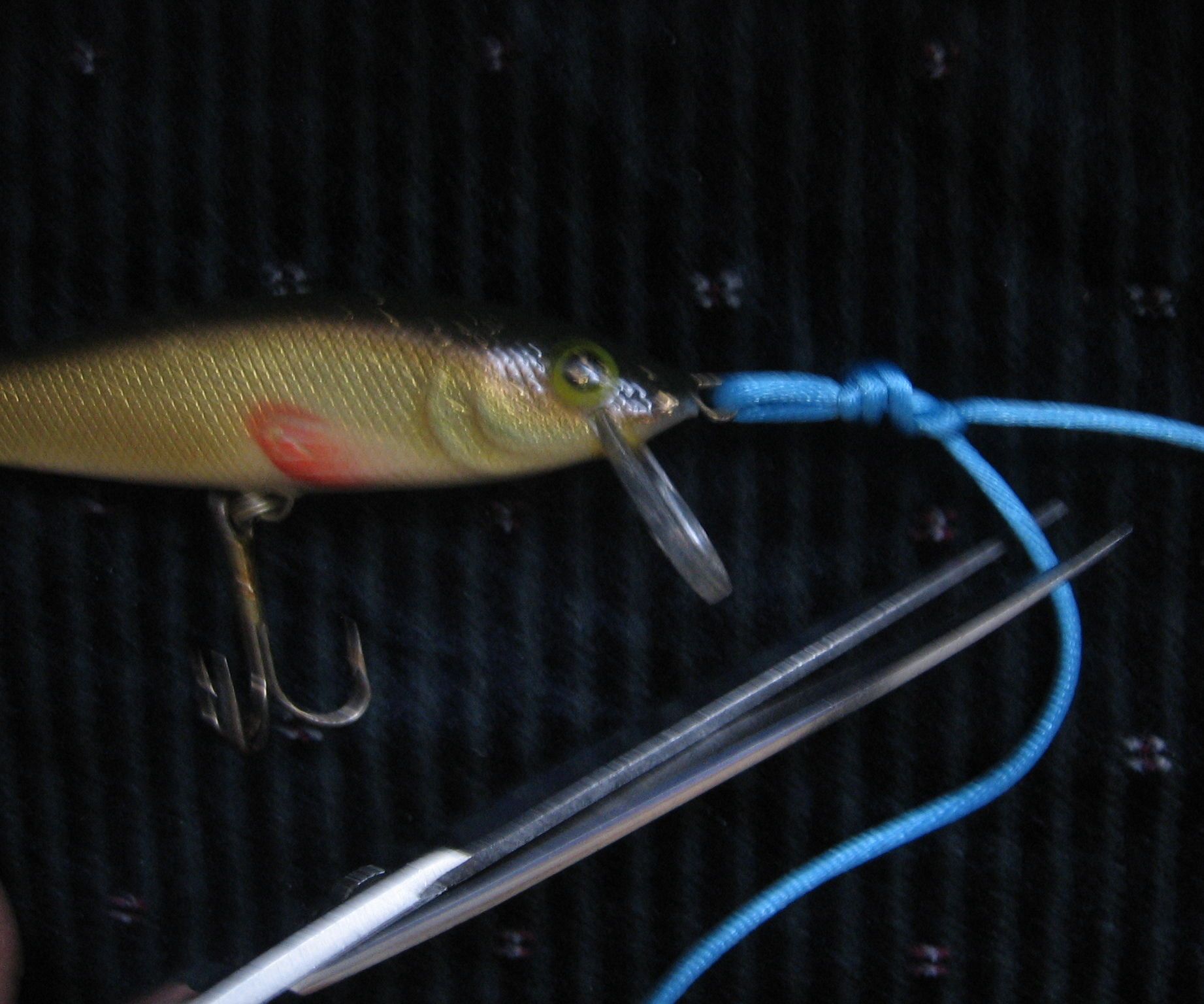 Specific Knot for Fishing Lures