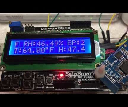 Arduino Based Remote IoT Temperature/RH Measuring Device using 2-BME280 Sensors