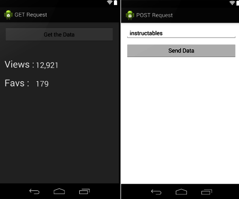 Android HTTP GET/POST Request