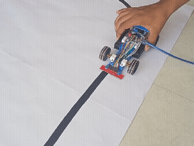 Testing and Calibrating QTR Sensor
