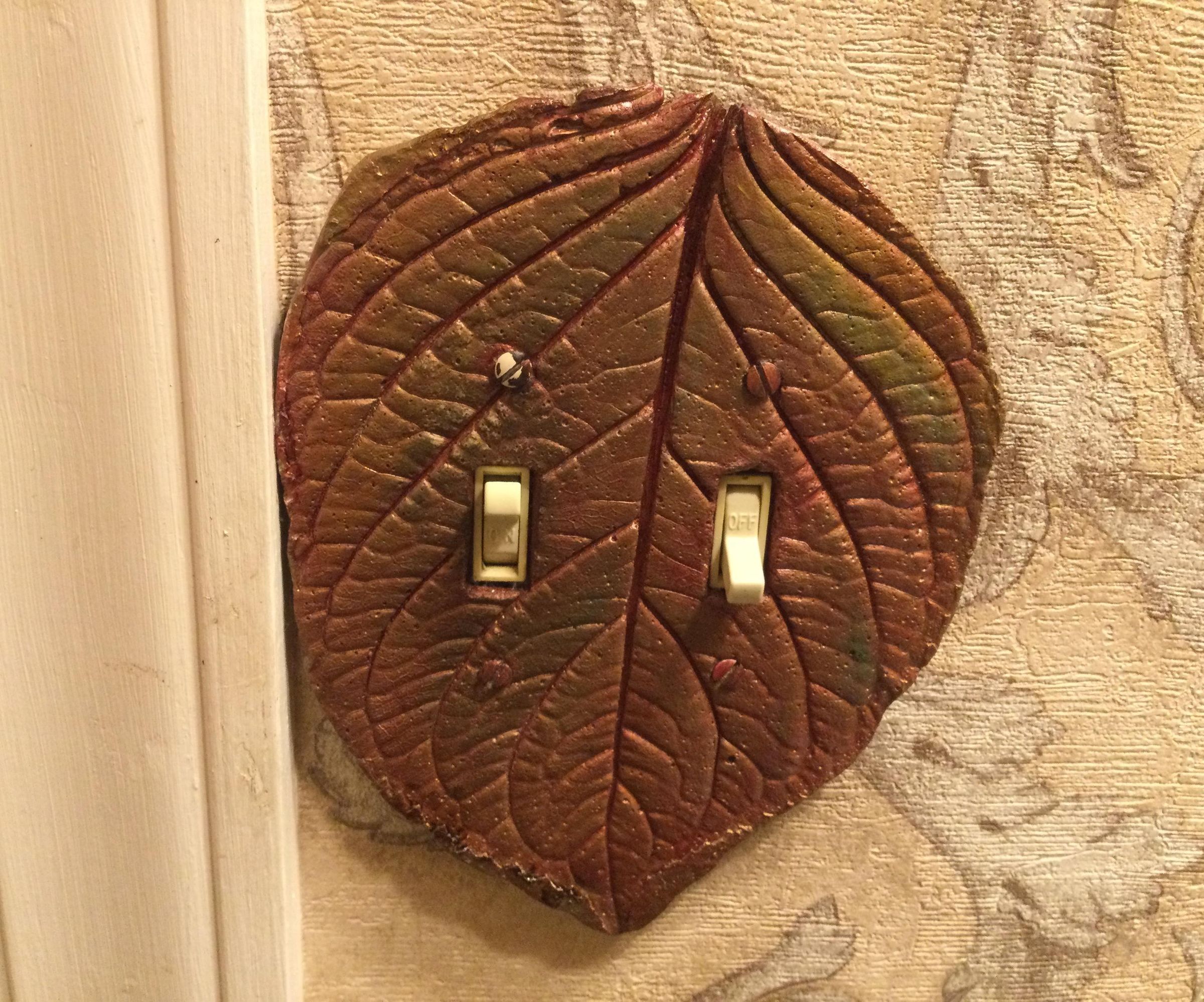 DIY Custom Switch Plates N Outlet Cover From Cement