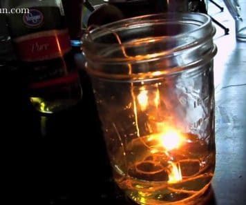 Olive Oil Lamp