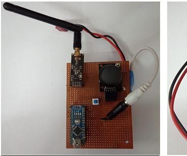 A Robotic Car Using Joystick, NRF24L01 Module and Arduino Nano