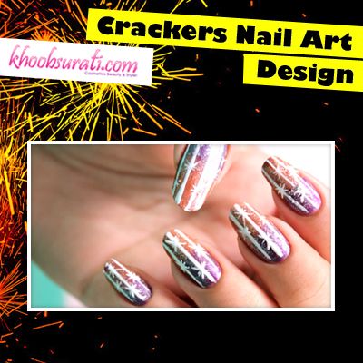 Crackers Nail Art Design