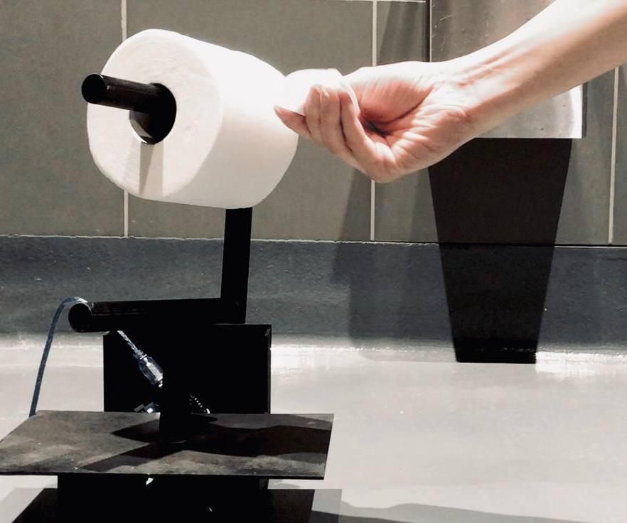 Problem-Solving Toilet Paper Holder