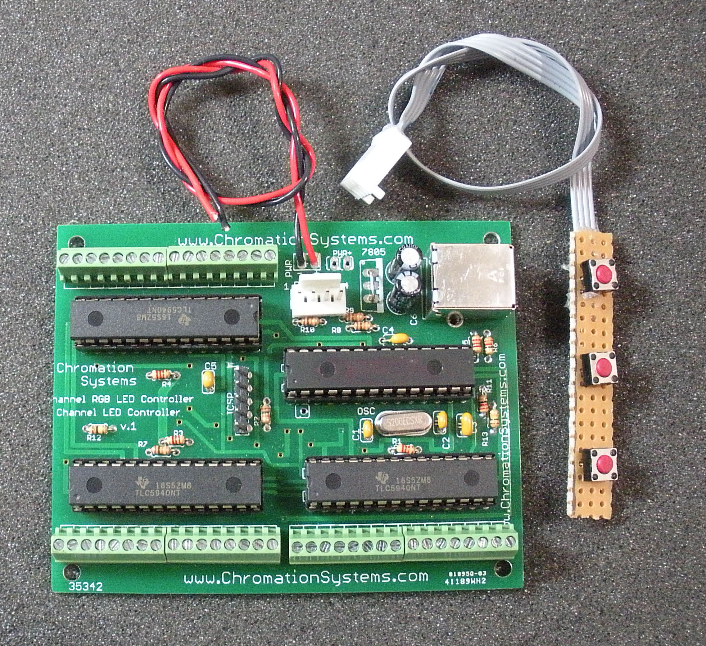 48 Channel Mono / 16 Channel RGB LED Controller