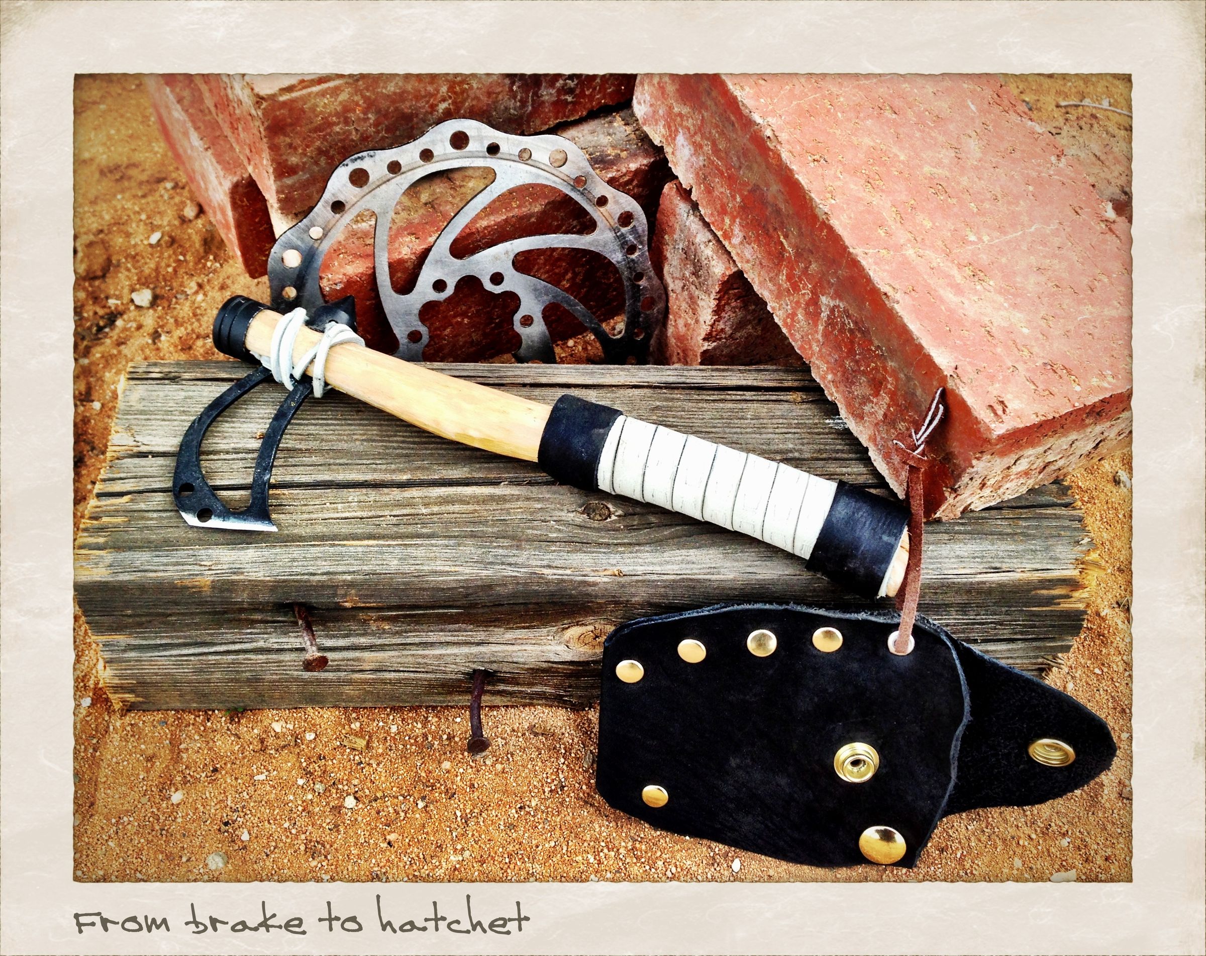 Build a Disc Brake Utility Hatchet