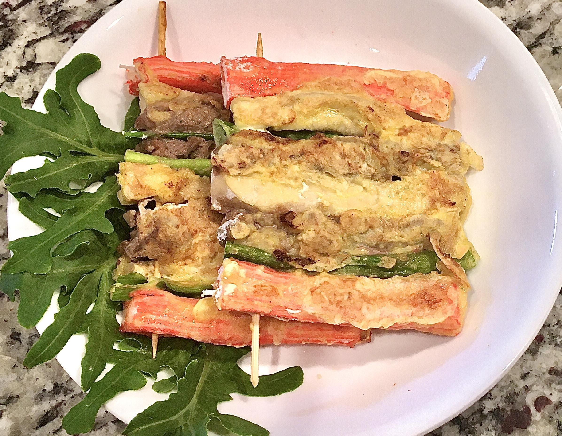 How to Make Korean PanFried Skewers (Kkochi Jeon 꺼치전) 11 Steps (with