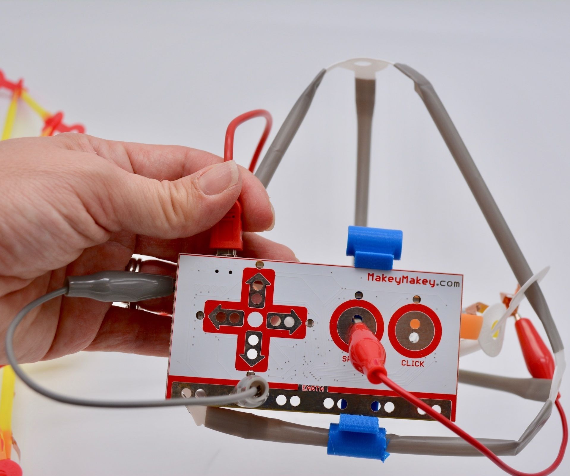 Chain Reactions With Strawbees and Makey Makey