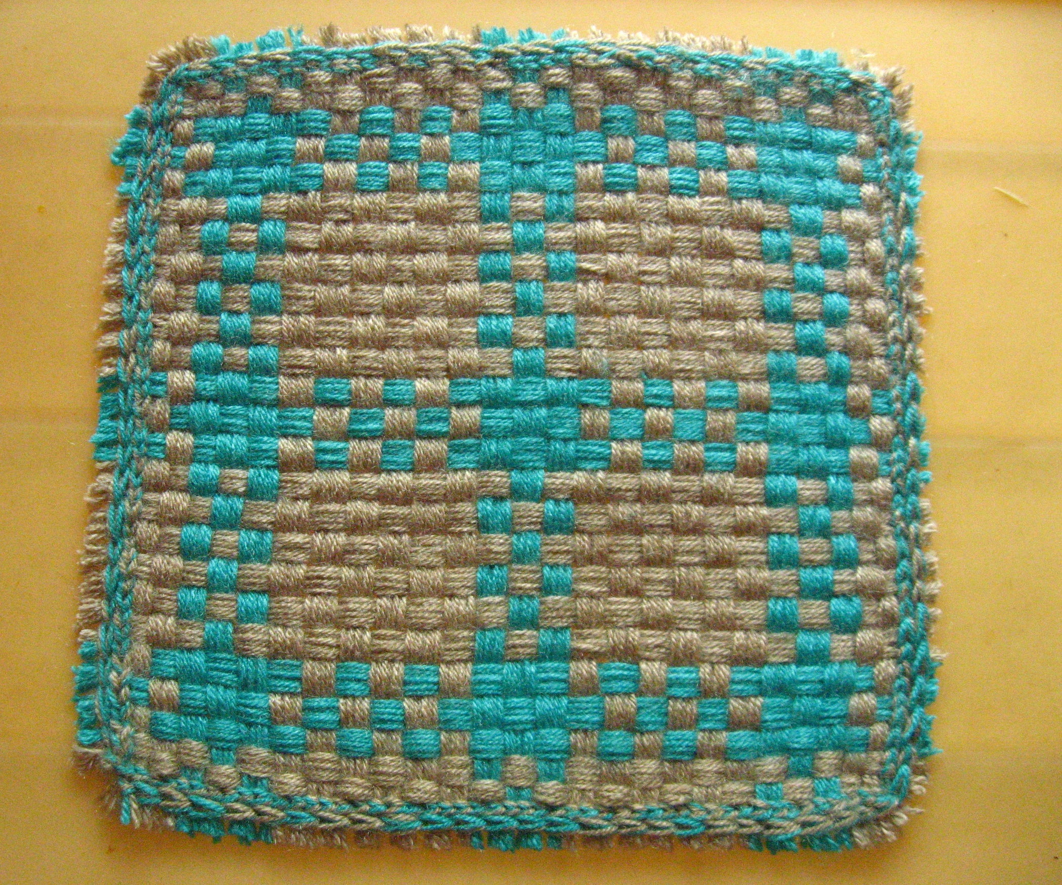How to Weave a Small Table Mat With Home Made Loom 13 Steps (with