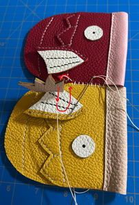 Sewing Together the Body: Attaching the Bottom Fin