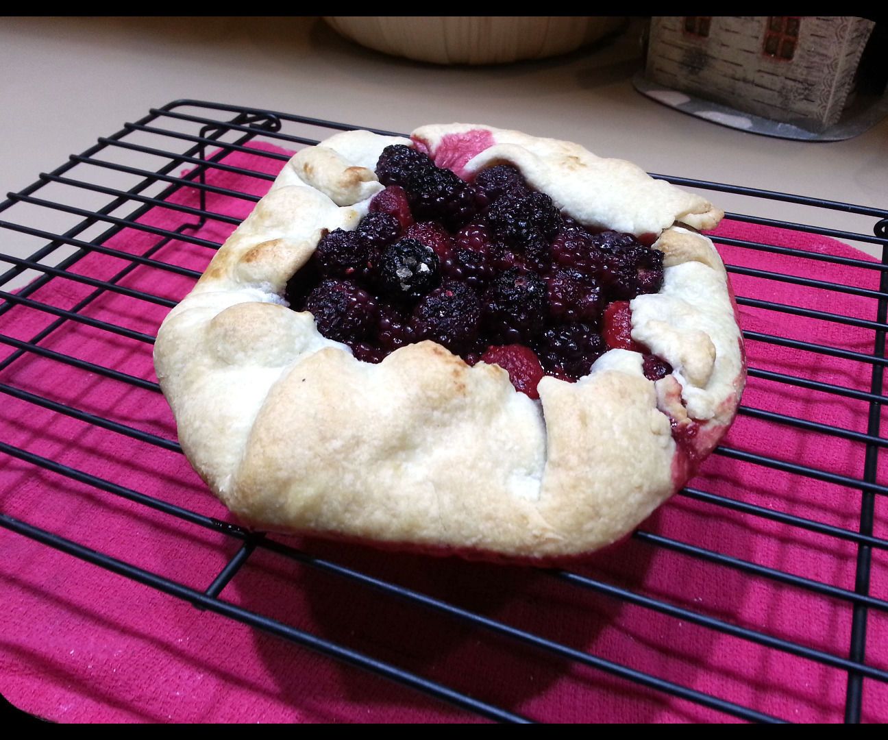 Easy Blackberry Galette