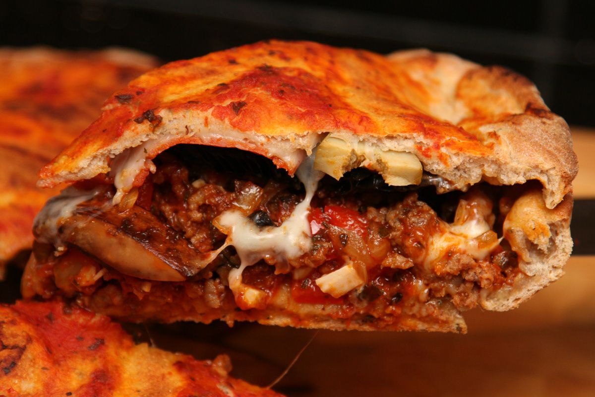Beer Crust Deep Dish Pizza