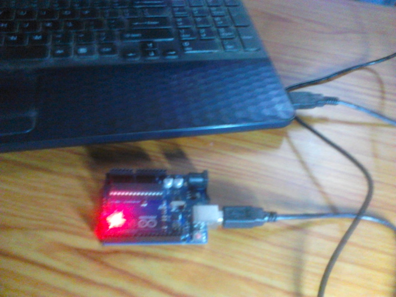 Serial Communication Between Android and Arduino Through Laptop Bluetooth