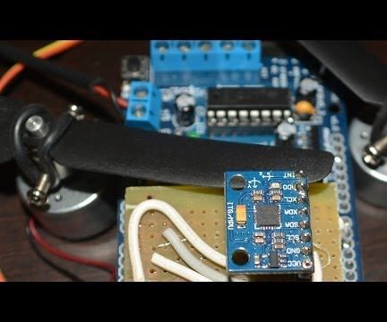 Arduino Project : Gyro/Accelerometer MPU-6050 and Adafruit Motor Driver Shield