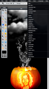 Scary Pumpkin With Your Face From Scratch - Photoshop Cs5