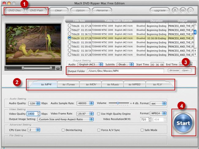 How to Make Best DVD Ripping Free on Mac