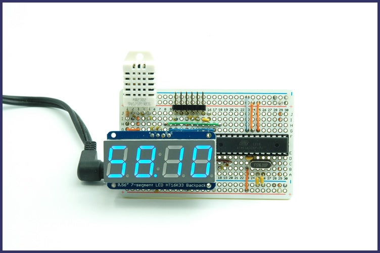 Tempduino - Arduino Based Temp and Humidity Display : 7 Steps (with ...